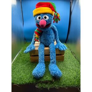 Vintage 2004 Grover 24" Plush Toy - Sesame Street - great condition